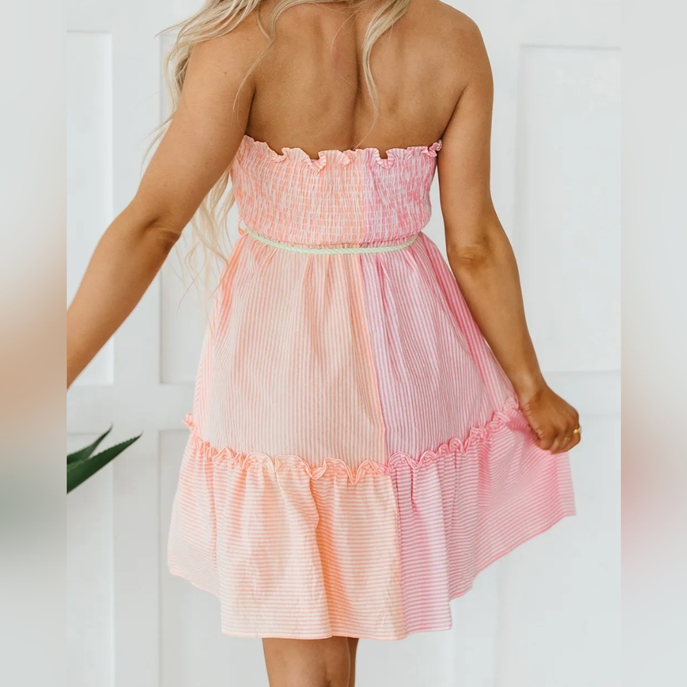 Dreamy Duet Smocked Tube Mini - Picture 4 of 7